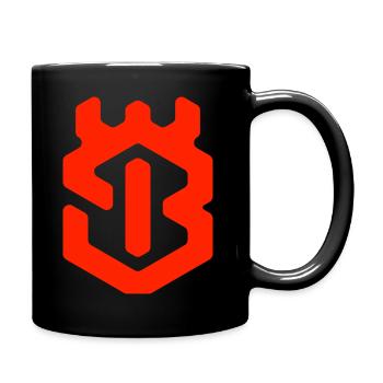103 club logo transparent scarlet by SurgeE - Full Colour Mug - black - Right