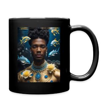 Lord of the Ocean - Full Colour Mug - black - Right
