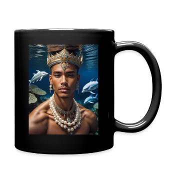 Lord of the Ocean - Tasse einfarbig - Schwarz - Rechts