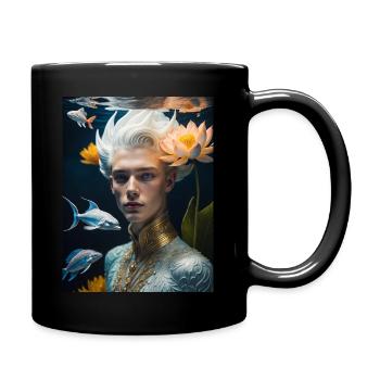 Lord of the Ocean - Tasse einfarbig - Schwarz - Rechts