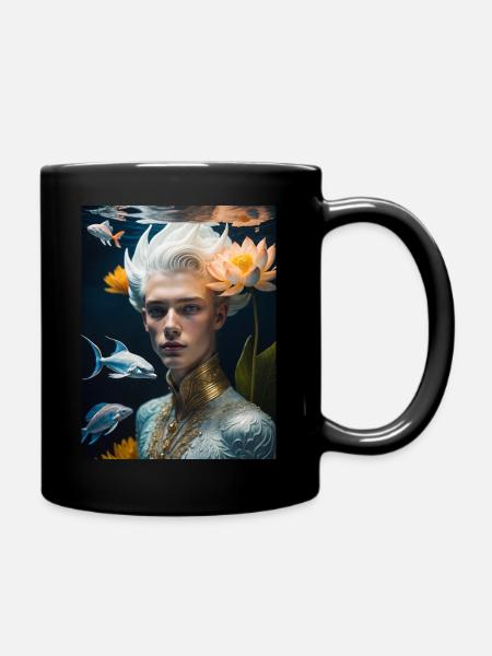 Lord of the Ocean - Tasse einfarbig - Schwarz