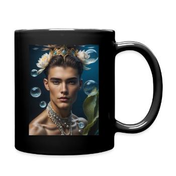 Lord of the Ocean - Tasse einfarbig - Schwarz - Rechts