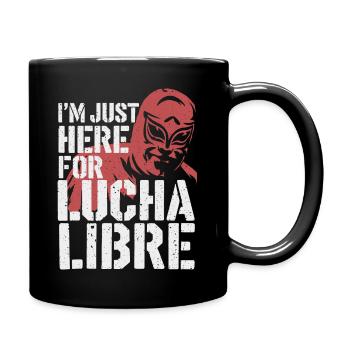 Action et look lutte - Mug uni - noir - Droite