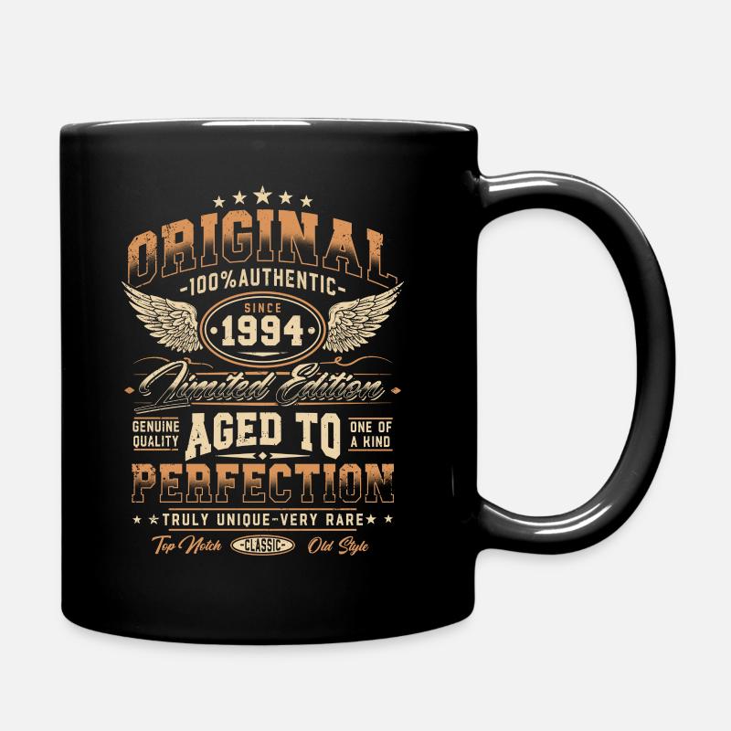 Original 1994 Jahrgang geboren Geburtstag Geschenk - Tasse einfarbig - Schwarz
