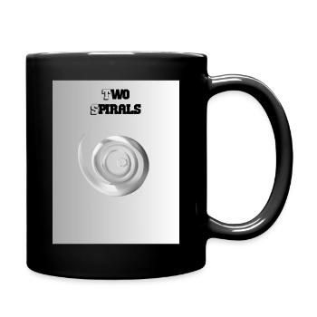 Two Spirals- Spirale - Mug uni - noir - Droite
