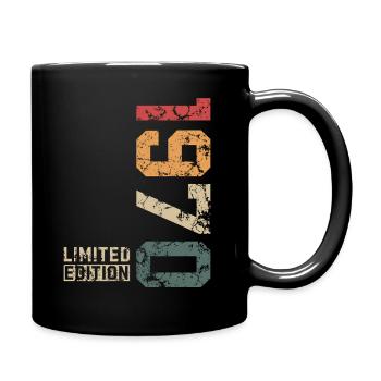 Édition limitée vintage des années 1970 - Mug uni - noir - Droite