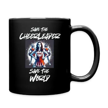 Save The World - Full Colour Mug - black - Right
