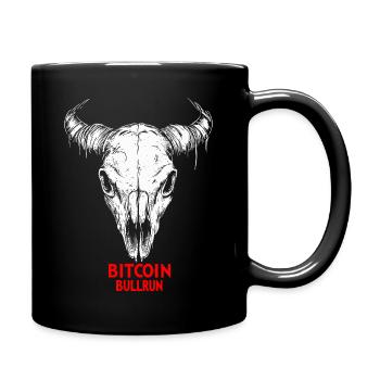 Bitcon Bullrun Skull BTC Crypto - Mug uni - noir - Droite