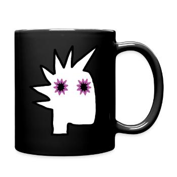Earth Without Art - Tasse einfarbig - Schwarz - Rechts