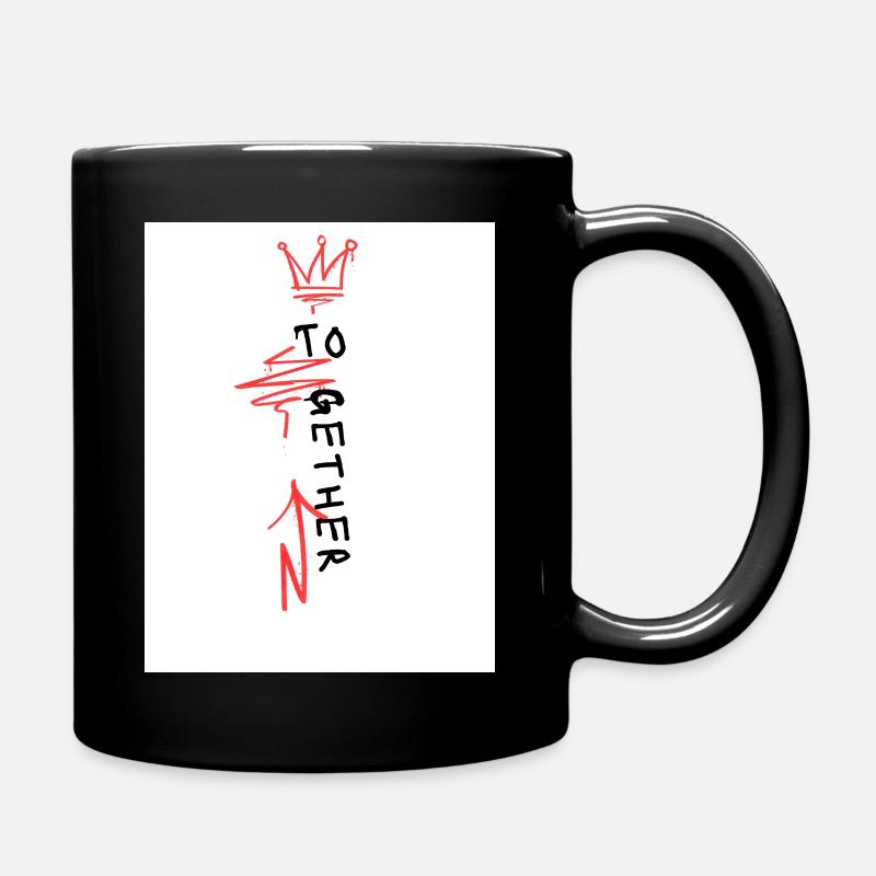 Together - Tasse einfarbig - Schwarz