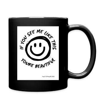 Youre Beautiful - Full Colour Mug - black - Right