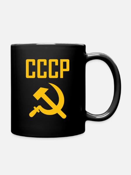 Soviet - Marteau et faucille Union soviétique - Communiste - Mug uni - noir