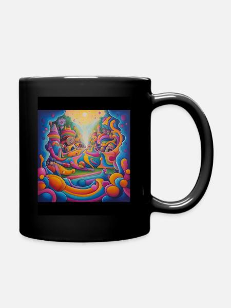 Anderswelt - Tasse einfarbig - Schwarz