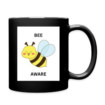 BEE - Tasse einfarbig - Schwarz - Rechts