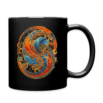 Ornament - Full Colour Mug - black - Right