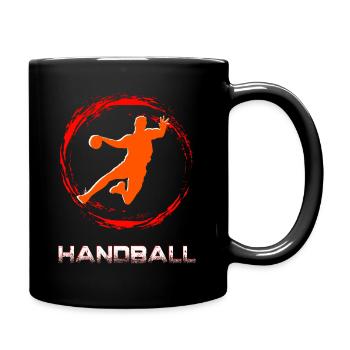 Handball - Full Colour Mug - black - Right