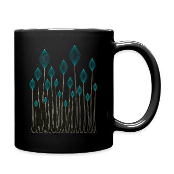 Decorative plants - Full Colour Mug - black - Right
