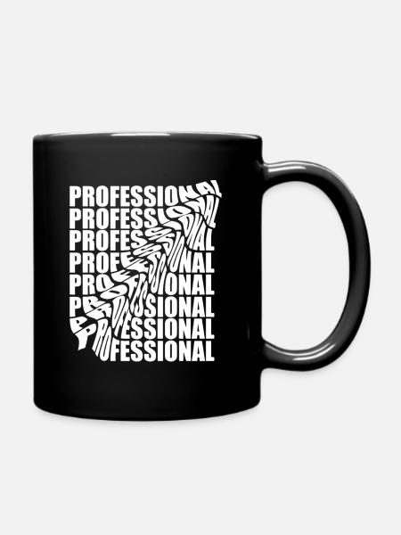 Professionnel - Mug uni - noir