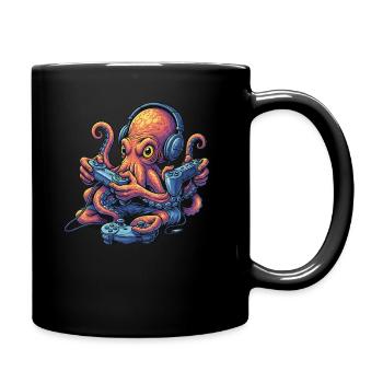 Gambling Octopus – My Gaming Octopus - Mug uni - noir - Droite