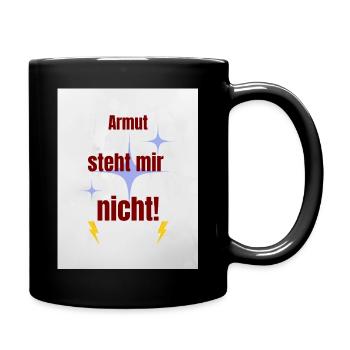 Humorous Pride Saying - Full Colour Mug - black - Right