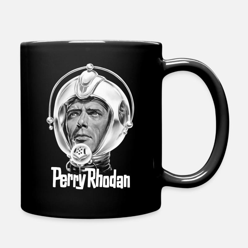 PERRY RHODAN Kopf - Tasse einfarbig - Schwarz