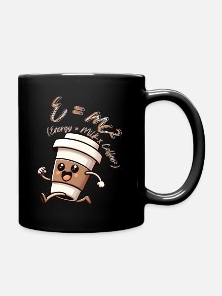 E-mc2 - Full Colour Mug - black