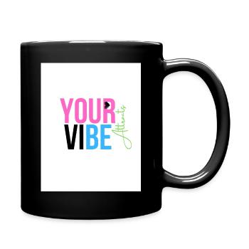 Vibration Positive et Motivante - Mug uni - noir - Droite