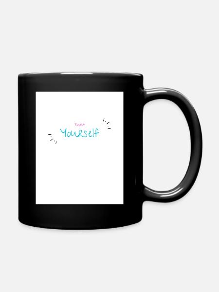 Conception Inspirante Autonomisation Personnelle - Mug uni - noir