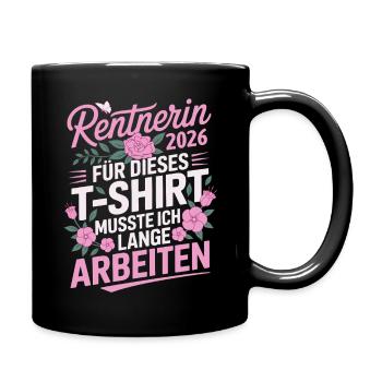 Pensioner 2026 - Full Colour Mug - black - Right