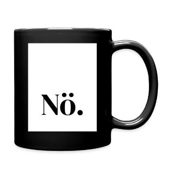 Conception Nö._Minimalistisches - Mug uni - noir - Droite