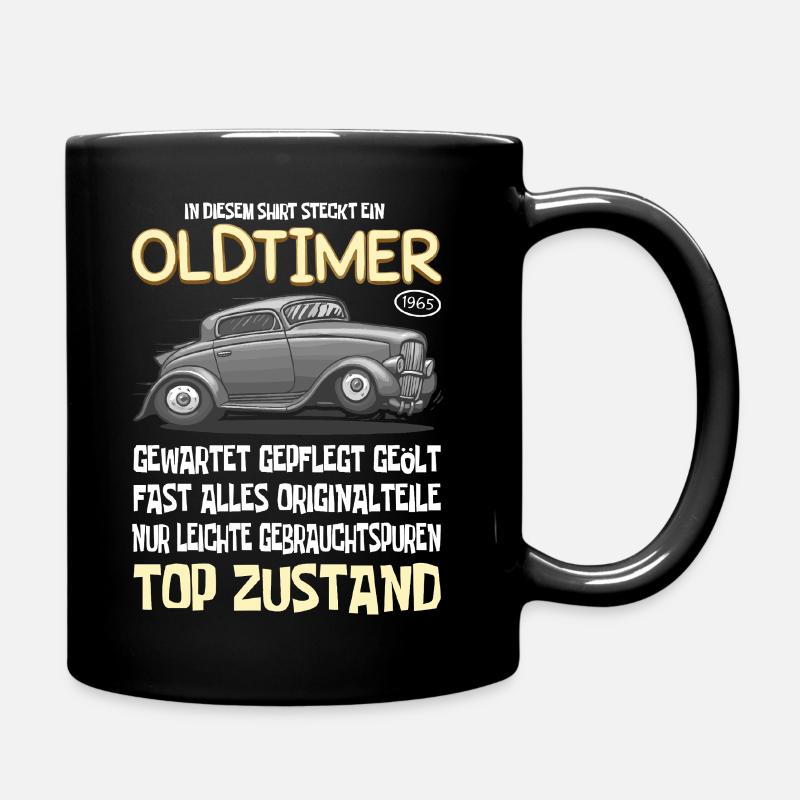 Voiture Ancienne Anniversaire 1965 - Mug uni - noir