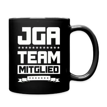 JGA TEAM MITGLIED - Tasse einfarbig - Schwarz - Rechts
