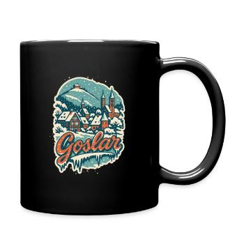 Goslar Magie de l’hiver - Mug uni - noir - Droite