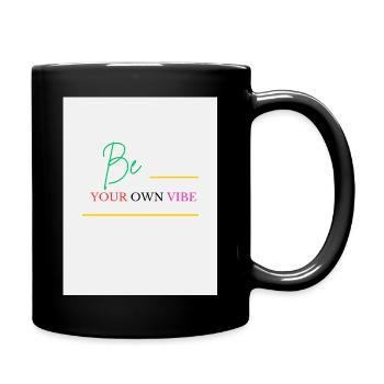Be Your Own Vibe - Mug uni - noir - Droite