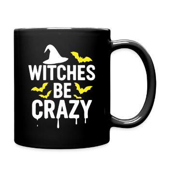 Sorcières soyez folles - Mug uni - noir - Droite