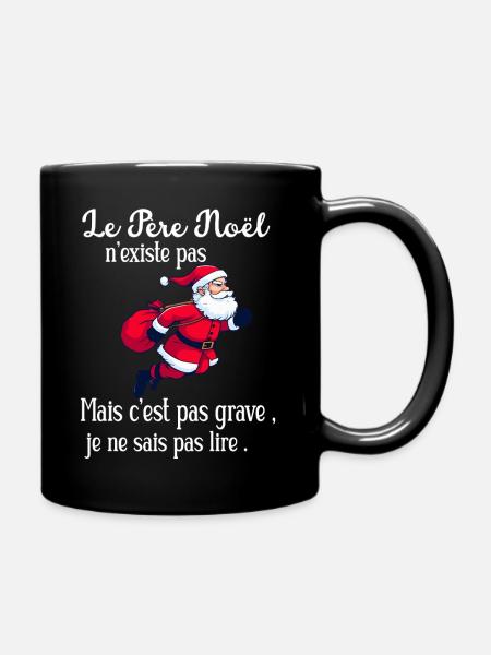 Le Père Noël n'existe pas T-shirt enfant - Mug uni - noir