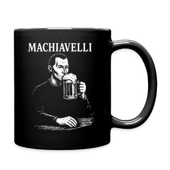 Machiavelli Brew Portrait - Full Colour Mug - black - Right