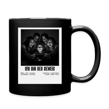 I am the proof – family gaming sayings - Full Colour Mug - black - Right