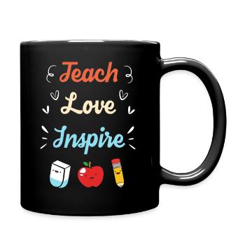 Special Needs School Teacher Special Education Pedagogue - Full Colour Mug - black - Right