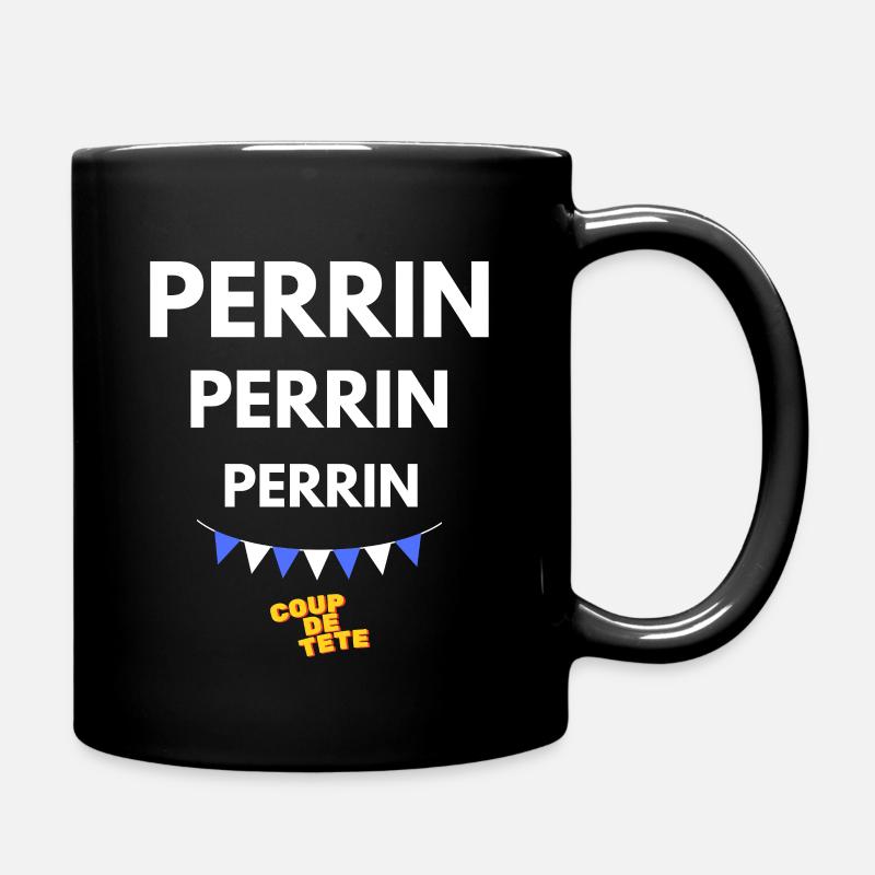 PERRIN, PERRIN, PERRIN - Coup de Tête - Tasse einfarbig - Schwarz