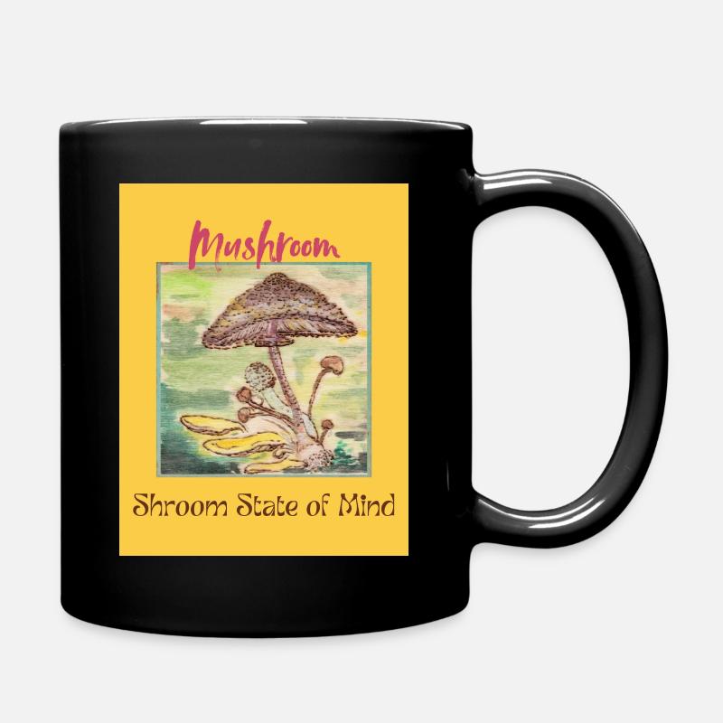 Shroom State of Mind - Tasse einfarbig - Schwarz