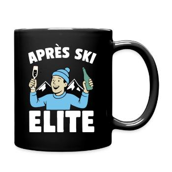 Après Ski Elite Celebration - Full Colour Mug - black - Right
