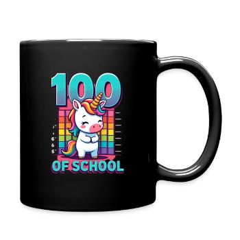 100th Day Of School 100 Day Of School Kids - Full Colour Mug - black - Right