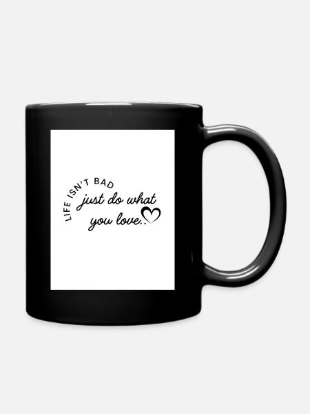 Fais ce que tu aimes - Mug uni - noir