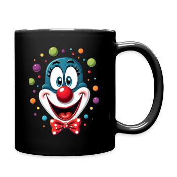 Carnival Clown Costume Carnival Carnival - Full Colour Mug - black - Right