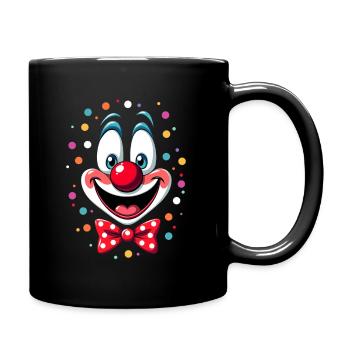 Déguisement de clown de carnaval Carnaval Carnaval - Mug uni - noir - Droite
