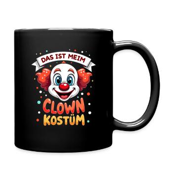 Carnival Clown Costume Carnival Carnival - Full Colour Mug - black - Right