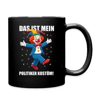 Carnival Costume Politician Carnival Carnival - Full Colour Mug - black - Right