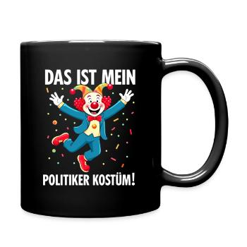 Carnival Costume Politician Carnival Carnival - Full Colour Mug - black - Right