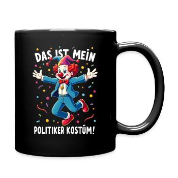 Carnival Costume Politician Carnival Carnival - Full Colour Mug - black - Right
